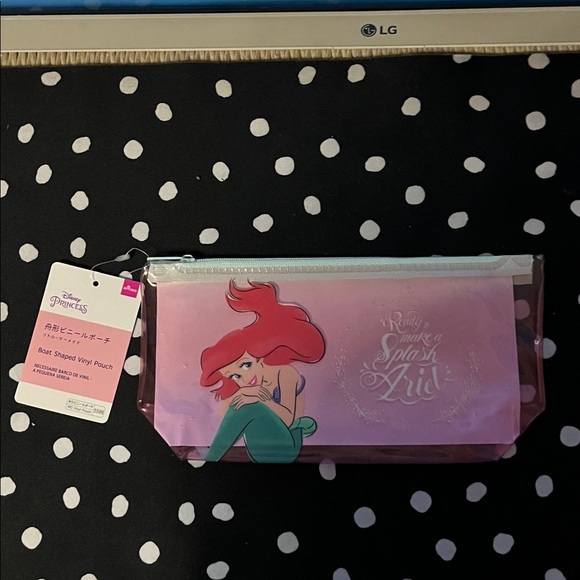 Disney Accessories - Little Mermaid Ariel Vinyl Pouch